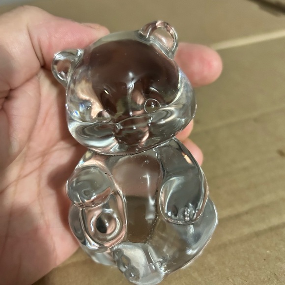 Collectible lead Crystal bear probably from the 70s- no cracks or chips- prelove - Picture 5 of 10